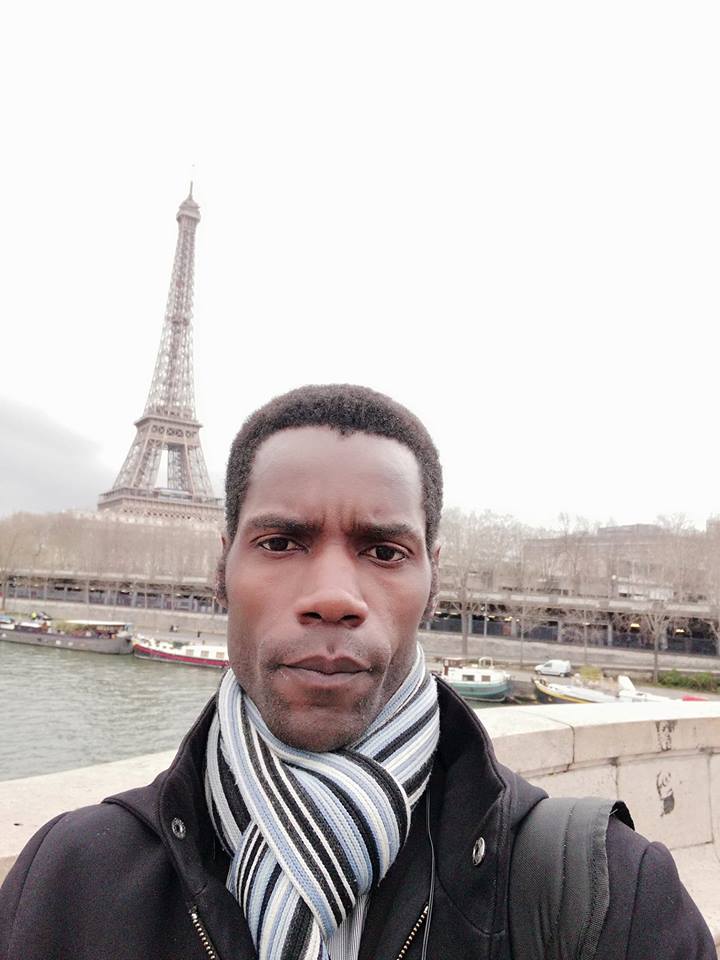 Paris Je T’Aime en marchant - Tour Eiffel - Tuesday 5th March 2019 - Ronald Tintin, Tusa Rutherford